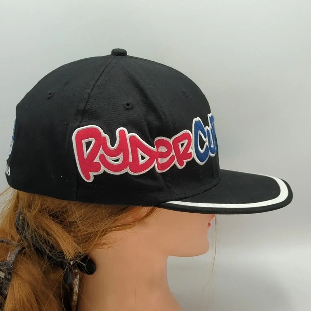 Ryder Cup Medinah 2012 Ahead Fitted L/XL Country Club Golf Hat Cap Black Rare